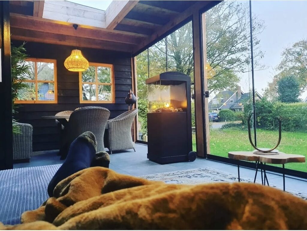 Inrichting van aanbouw